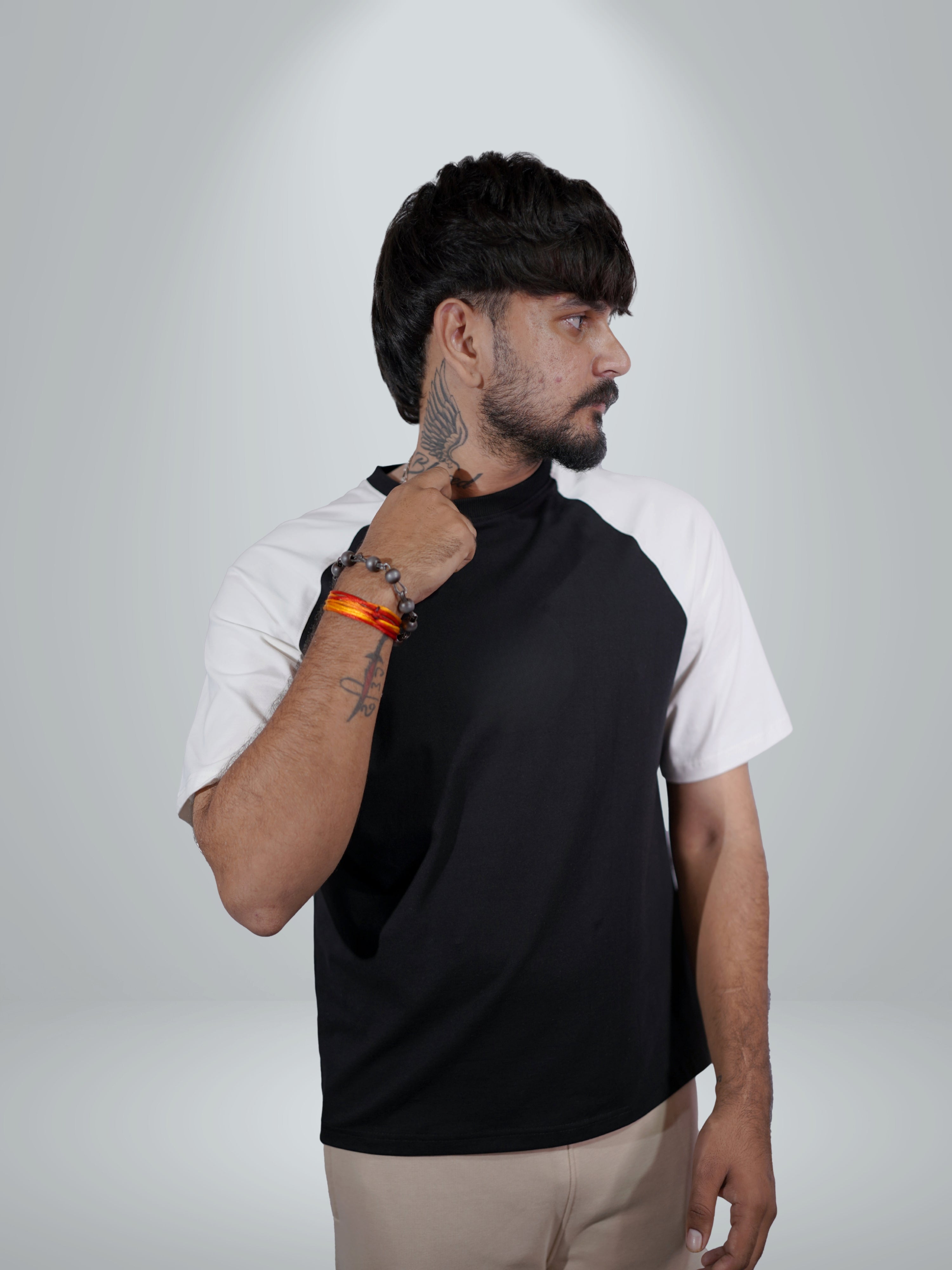 Basic Black Raglan Tee