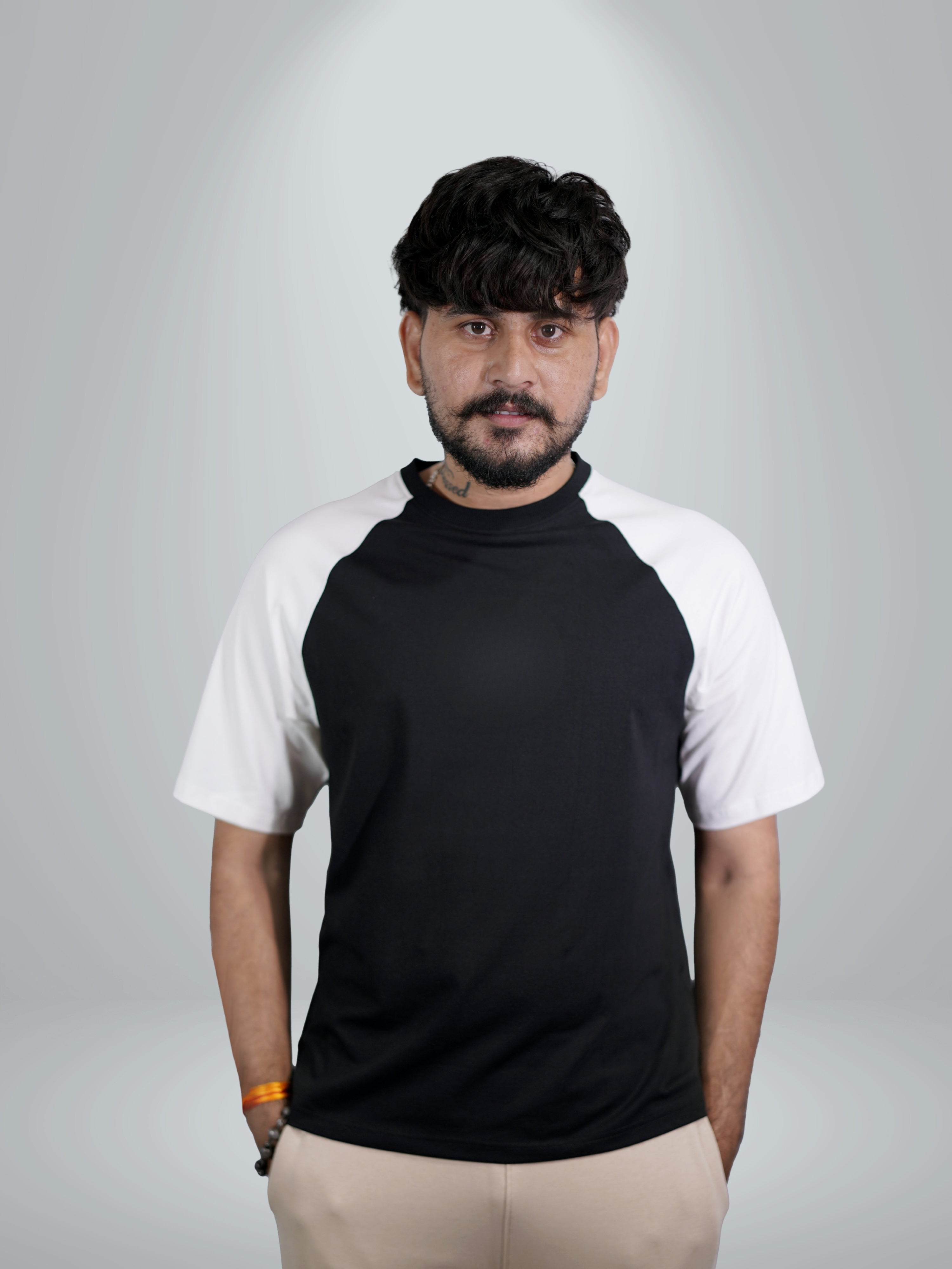 Basic Black Raglan Tee