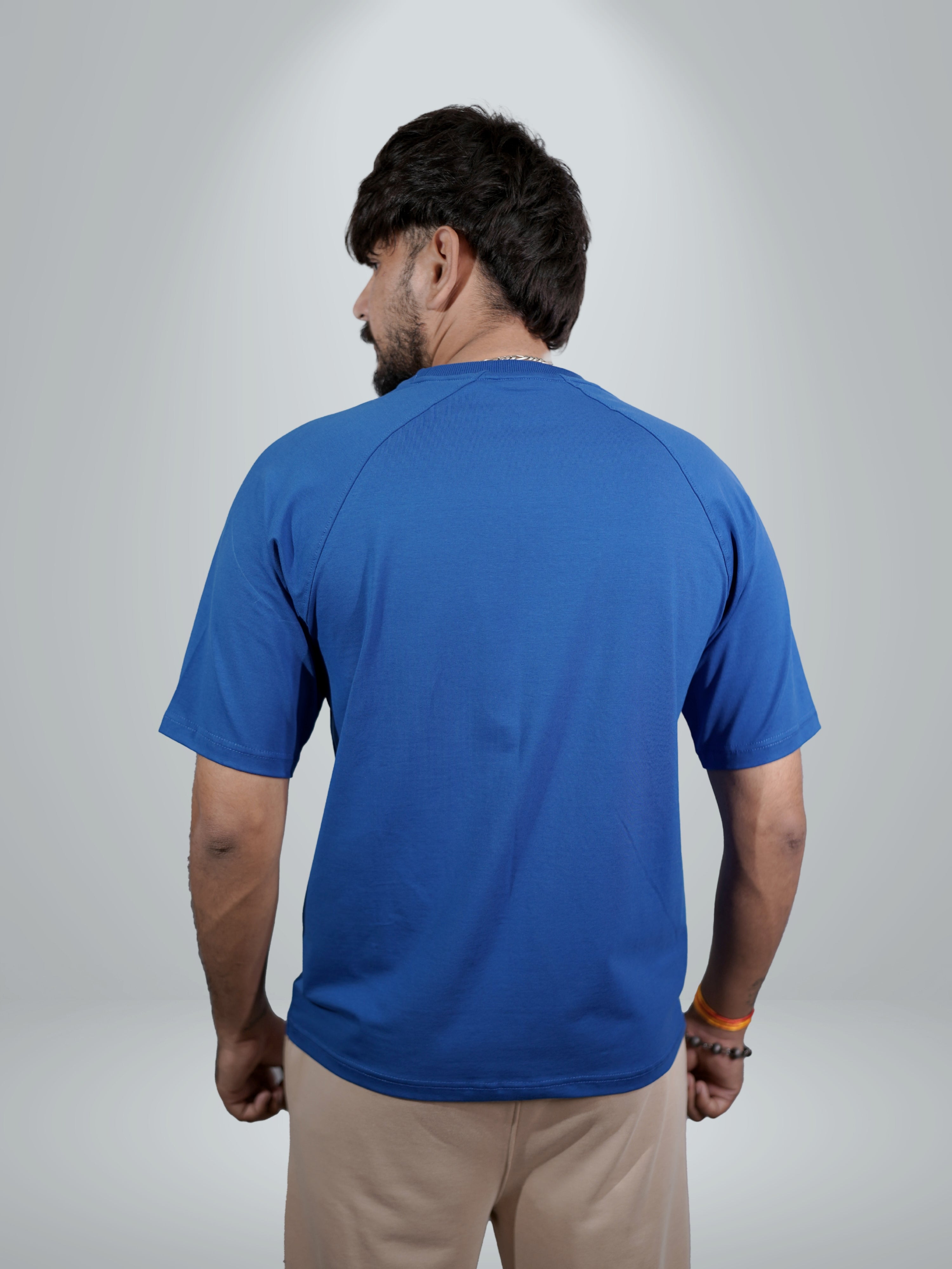 Arena Cobalt Blue White Dual Tee