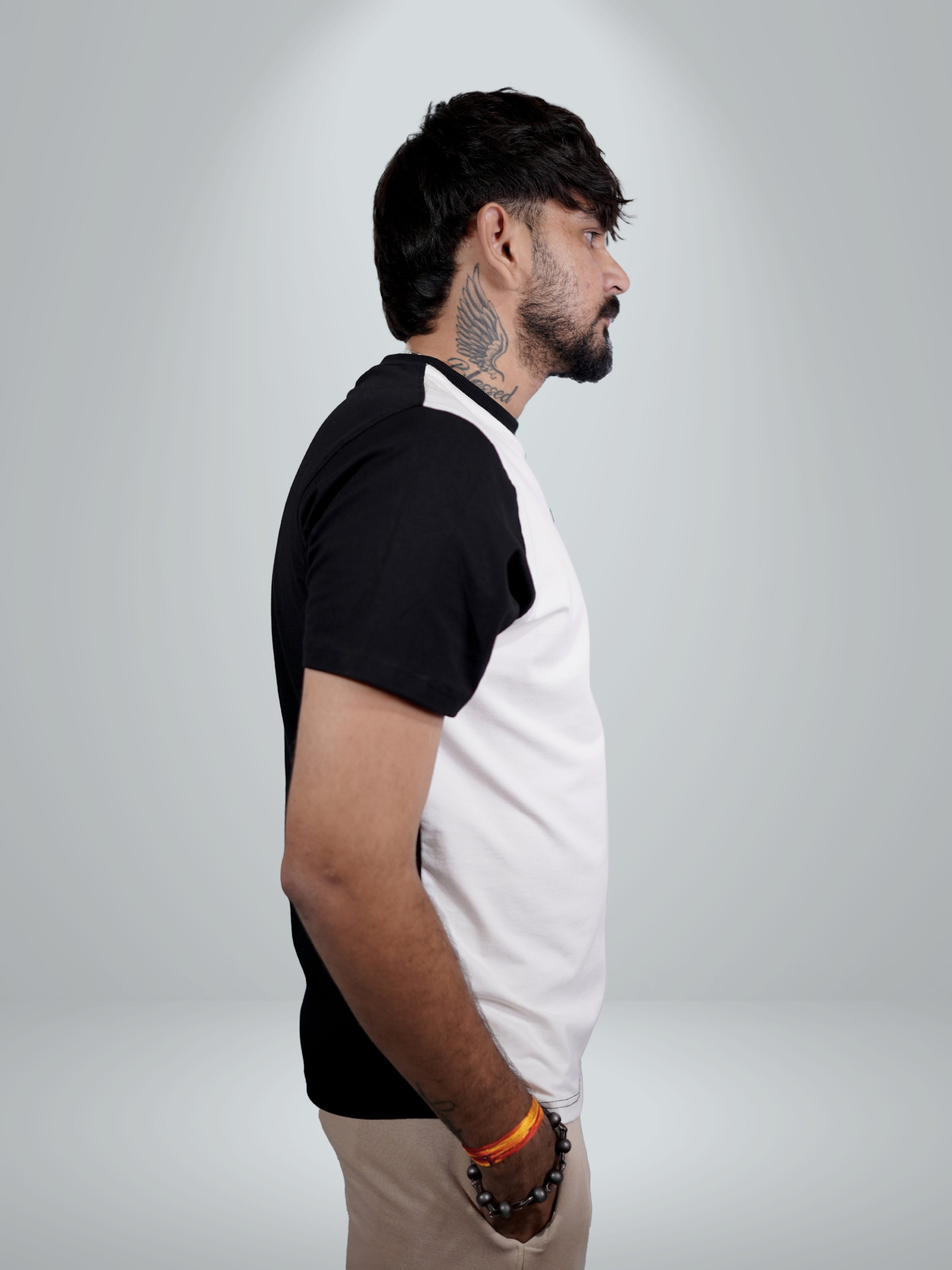 Arthloom Split Black White Dual tee