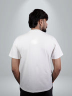 Split White Black Dual Tee