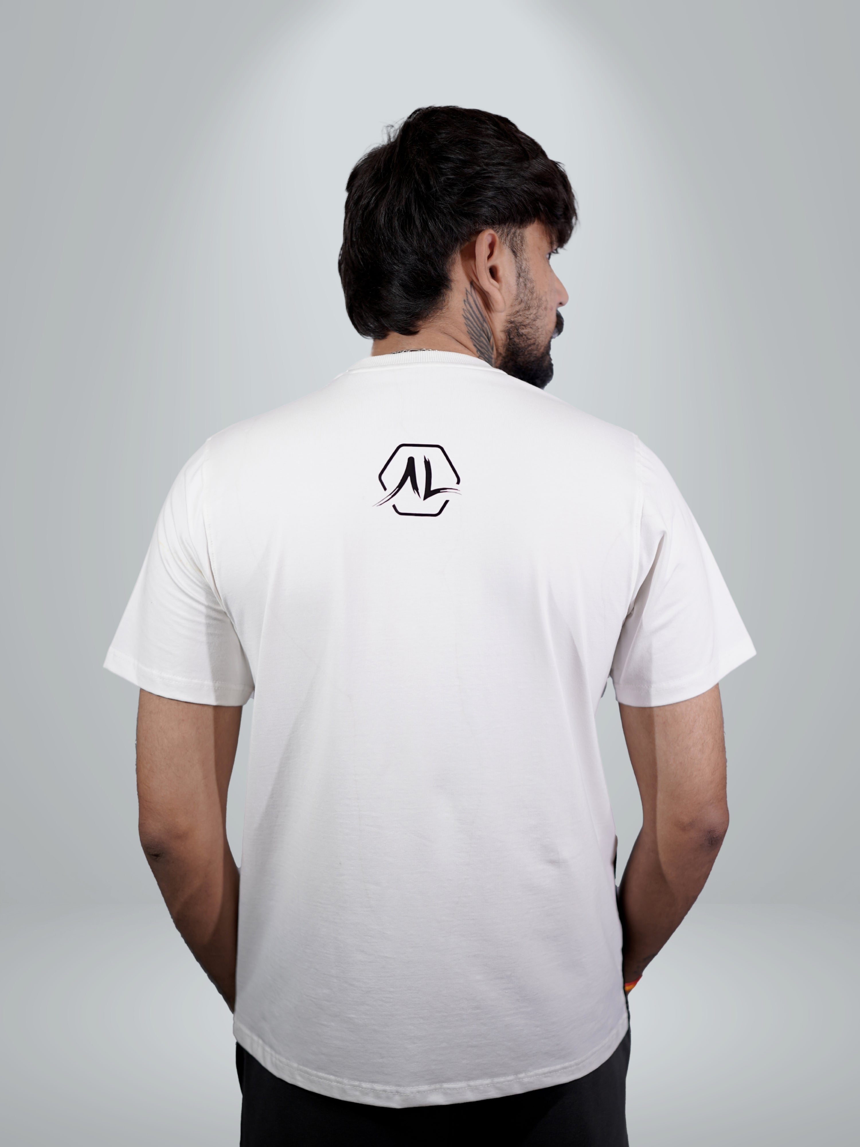 Arthloom Split White Black Dual Tee
