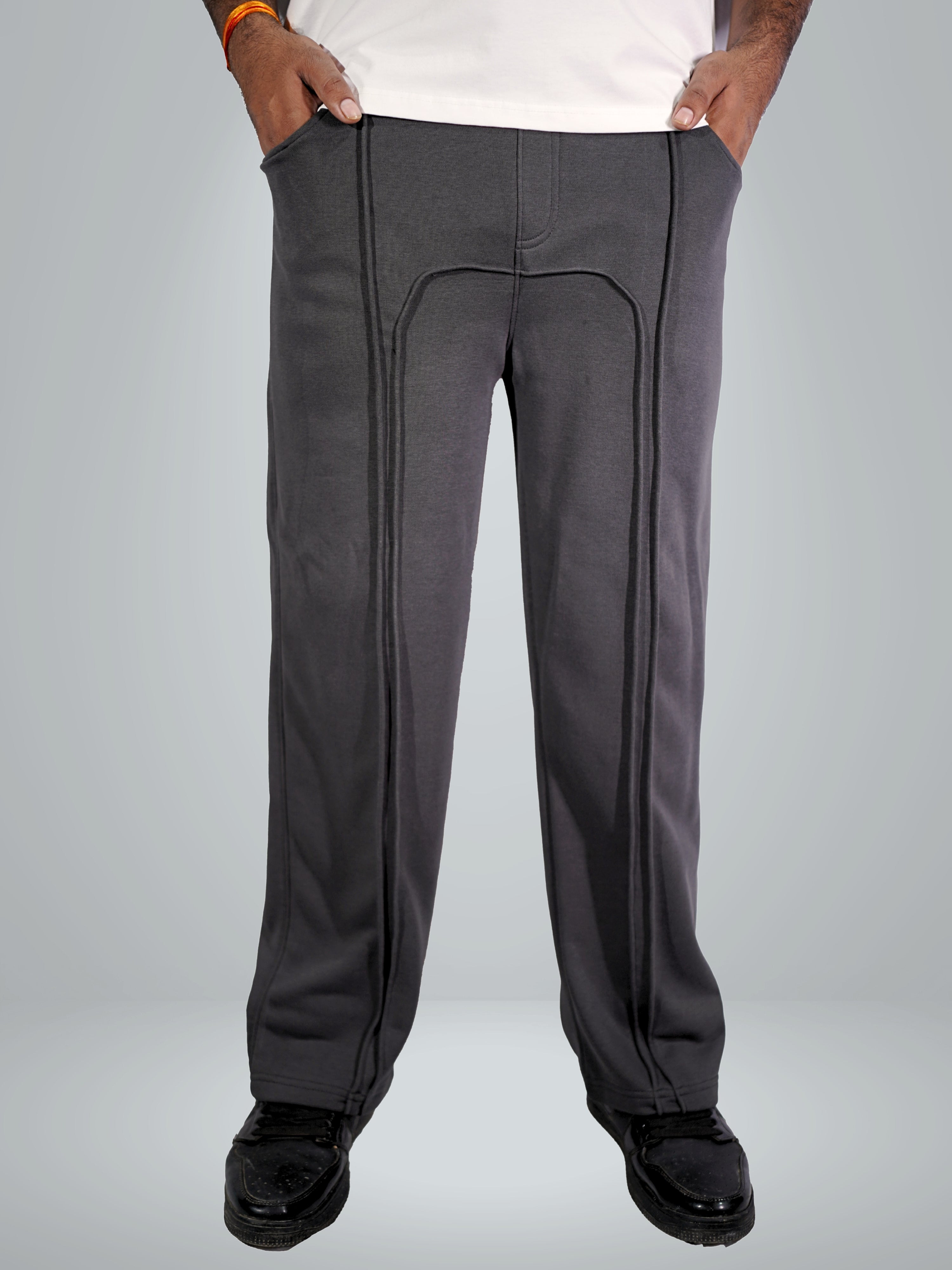 Zone line Pant Dark grey